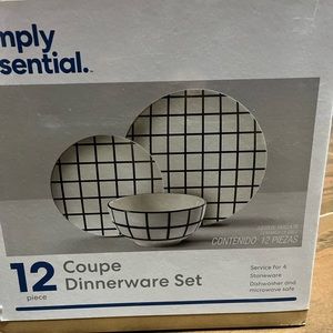 Simple Essential 12 Dinnerware Set